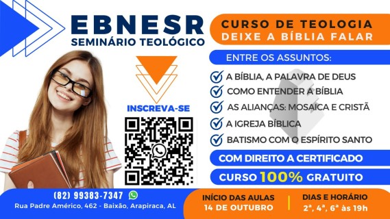 Cursos Bíblicos "Deixe a Bíblia falar"
