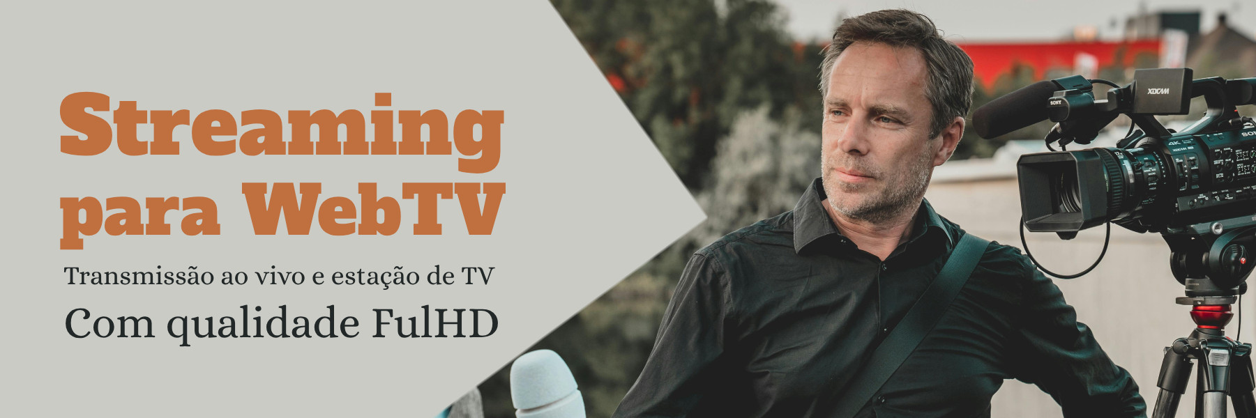 CRIE SUA WEBTV